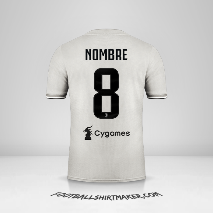 Jersey Juventus FC 2018/19 Visita -  nombre - 8