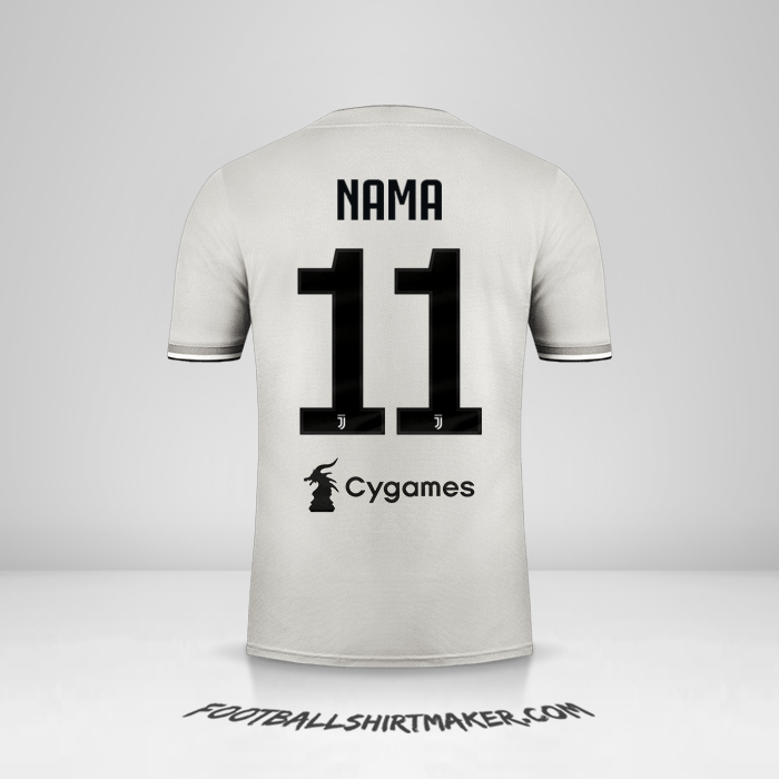Jersey Juventus FC 2018/19 Alternatif -  nama - 11
