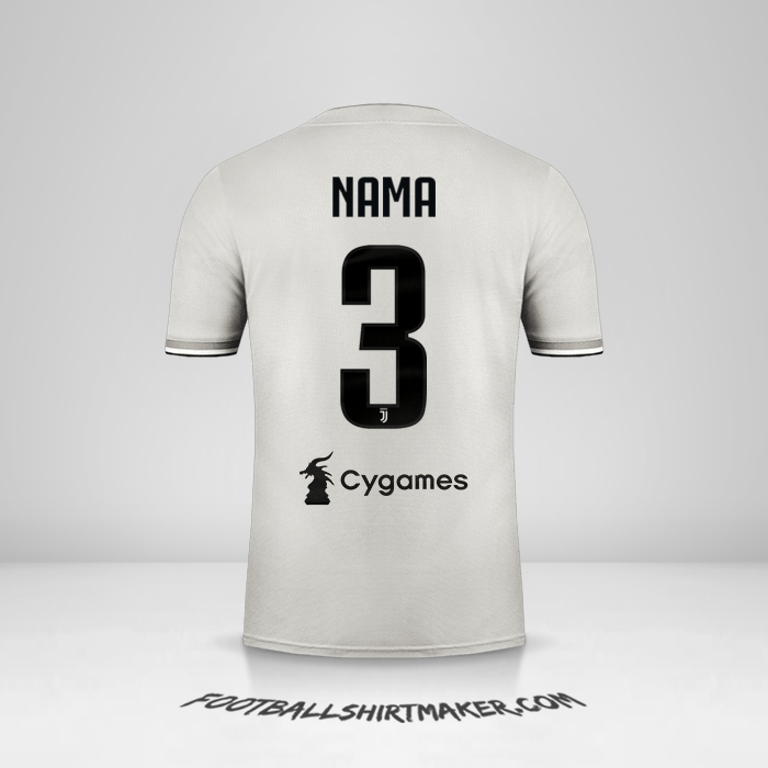 Jersey Juventus FC 2018/19 Alternatif -  nama - 3
