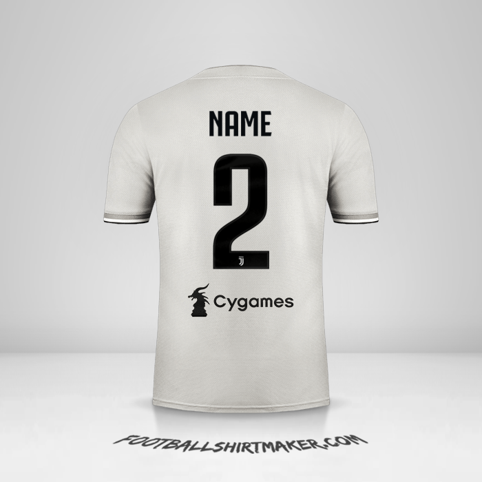 Jersey Juventus FC 2018/19 Away -  name - 2