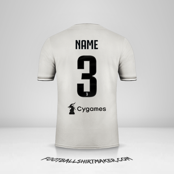 Jersey Juventus FC 2018/19 Away -  name - 3