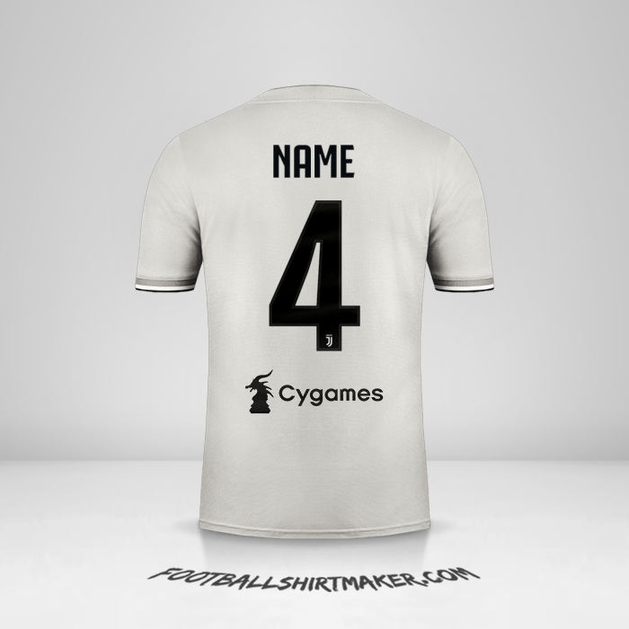 Trikot Juventus FC 2018/19 Auswärts -  name - 4