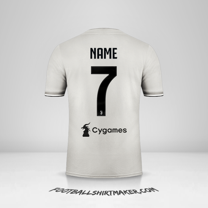 Trikot Juventus FC 2018/19 Auswärts -  name - 7