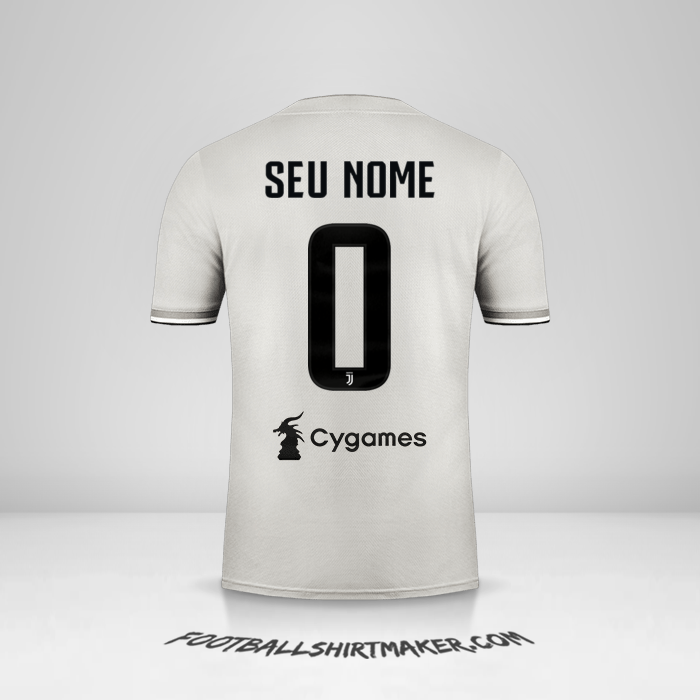 Camisa Juventus FC 2018/19 II -  seu nome - 0