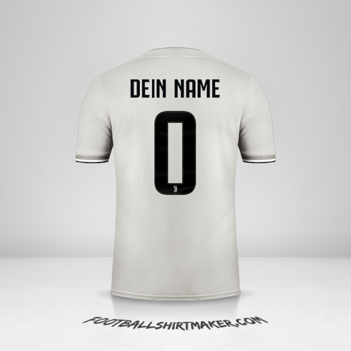 Trikot Juventus FC Cup 2018/19 II -  dein name - 0