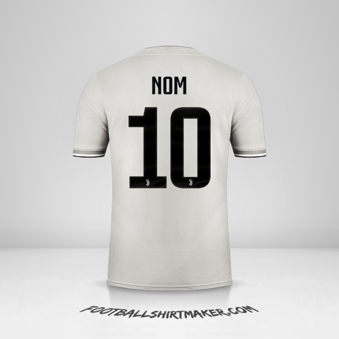 Maillot Juventus FC Cup 2018/19 Extérieur -  nom - 10