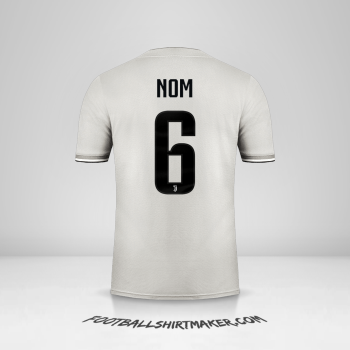 Maillot Juventus FC Cup 2018/19 Extérieur -  nom - 6