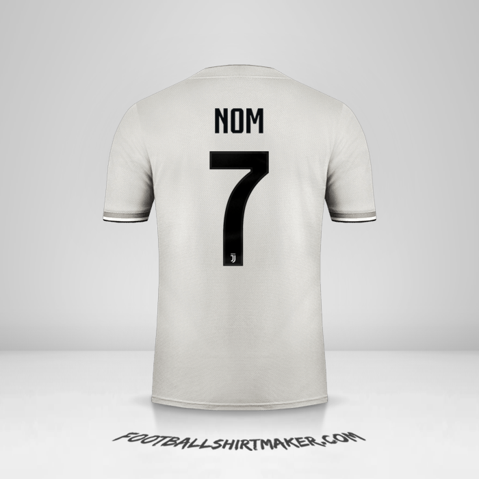 Maillot Juventus FC Cup 2018/19 Extérieur -  nom - 7