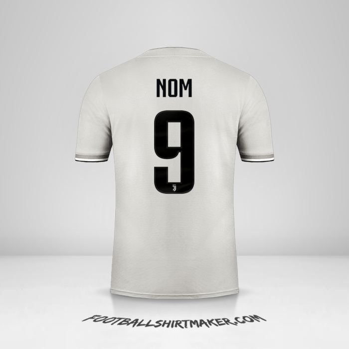 Maillot Juventus FC Cup 2018/19 Extérieur -  nom - 9