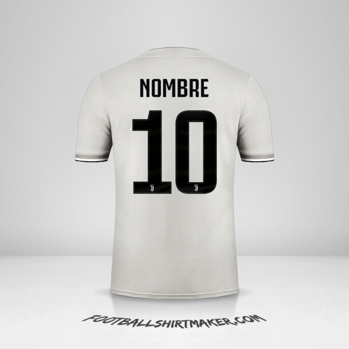 Camiseta Juventus FC Cup 2018/19 Visita -  nombre - 10