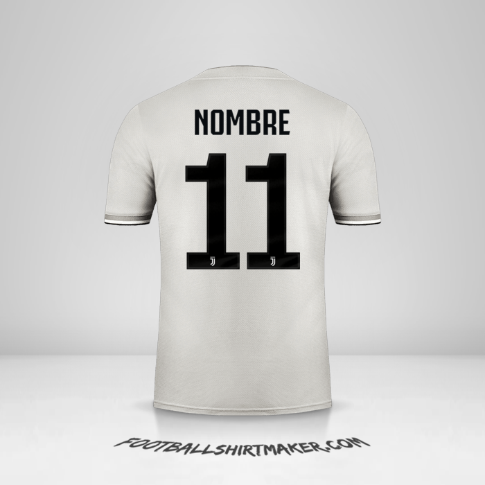 Camiseta Juventus FC Cup 2018/19 Visita -  nombre - 11
