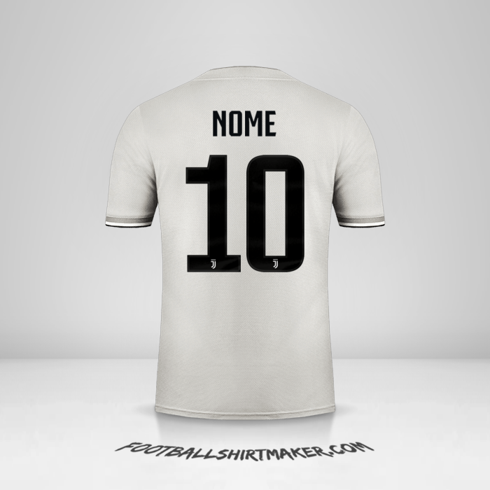 Camisa Juventus FC Cup 2018/19 Alternativa -  nome - 10