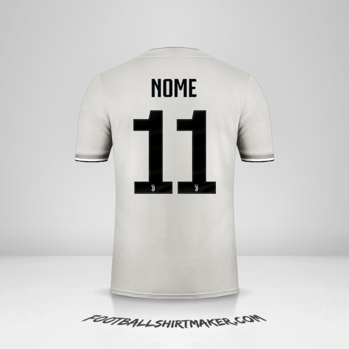 Maglia Juventus FC Cup 2018/19 Seconda -  nome - 11