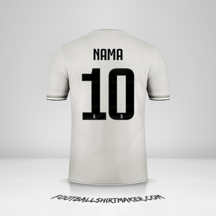 Jersey Juventus FC Cup 2018/19 Alternatif -  nama - 10