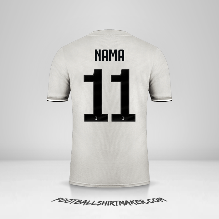 Jersey Juventus FC Cup 2018/19 Alternatif -  nama - 11