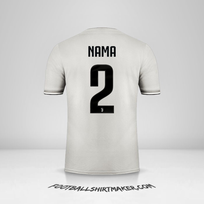 Jersey Juventus FC Cup 2018/19 Alternatif -  nama - 2