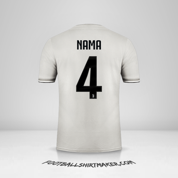 Jersey Juventus FC Cup 2018/19 Alternatif -  nama - 4