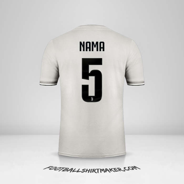 Jersey Juventus FC Cup 2018/19 Alternatif -  nama - 5