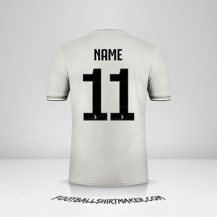 Shirt Juventus FC Cup 2018/19 Away -  name - 11