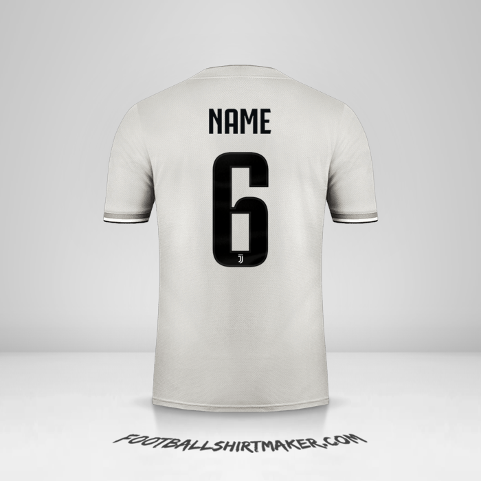 Jersey Juventus FC Cup 2018/19 Away -  name - 6