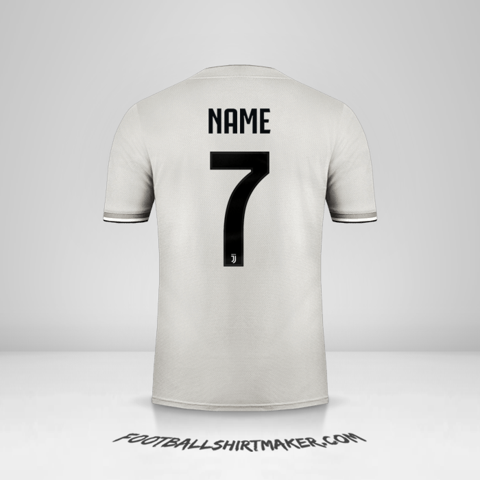 Jersey Juventus FC Cup 2018/19 Away -  name - 7