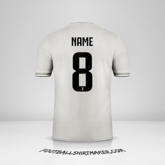 Jersey Juventus FC Cup 2018/19 Away -  name - 8