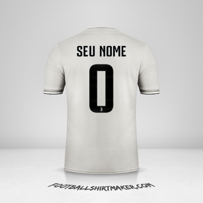 Camisa Juventus FC Cup 2018/19 II -  seu nome - 0