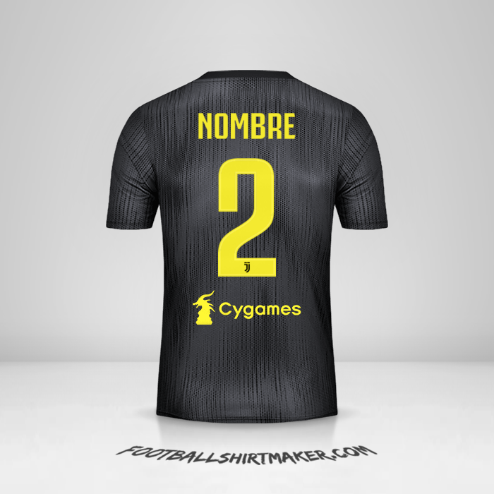 Camiseta Juventus FC 2018/19 Tercera -  nombre - 2