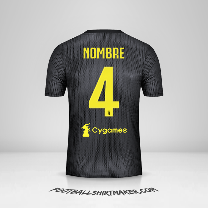 Camiseta Juventus FC 2018/19 Tercera -  nombre - 4