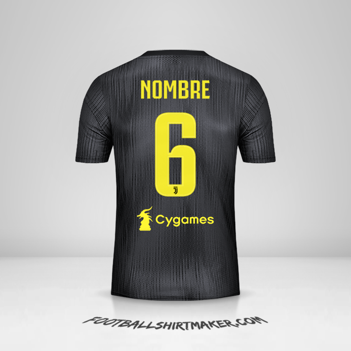 Camiseta Juventus FC 2018/19 Tercera -  nombre - 6