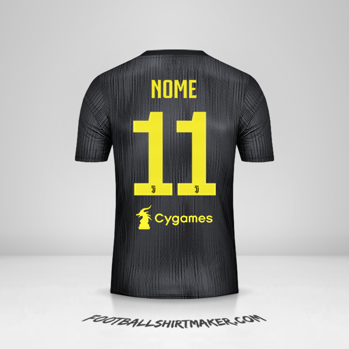 Maglia Juventus FC 2018/19 Terza -  nome - 11