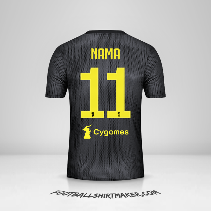 Jersey Juventus FC 2018/19 Ketiga -  nama - 11