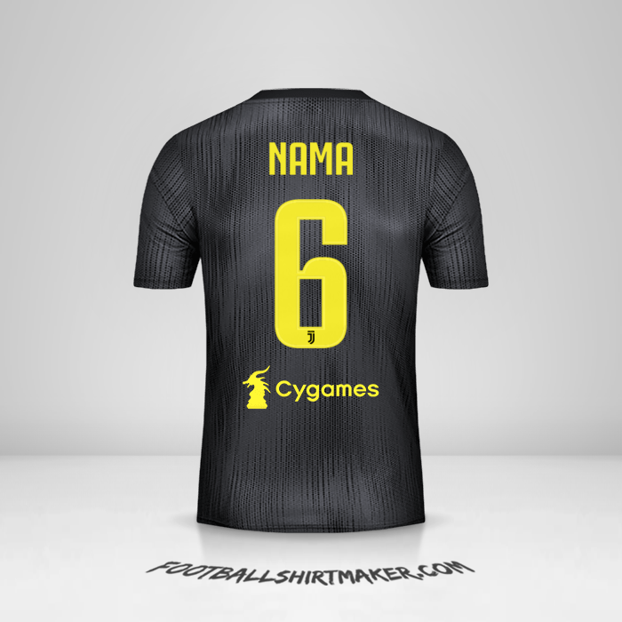 Jersey Juventus FC 2018/19 Ketiga -  nama - 6