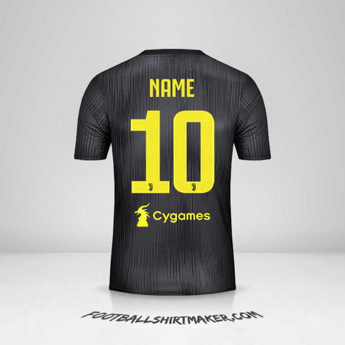 Shirt Juventus FC 2018/19 Third -  name - 10