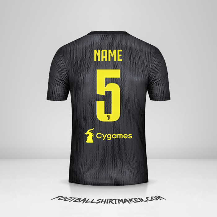 Jersey Juventus FC 2018/19 Third -  name - 5