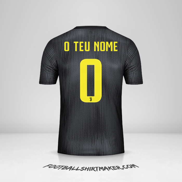 Camisola Juventus FC Cup 2018/19 III -  o teu nome - 0