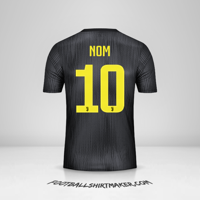 Maillot Juventus FC Cup 2018/19 Troisième -  nom - 10