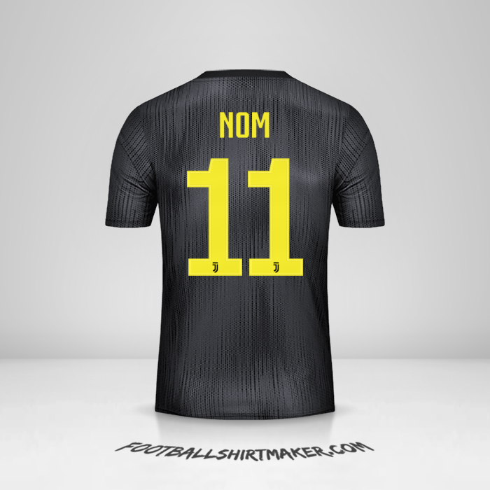 Maillot Juventus FC Cup 2018/19 Troisième -  nom - 11