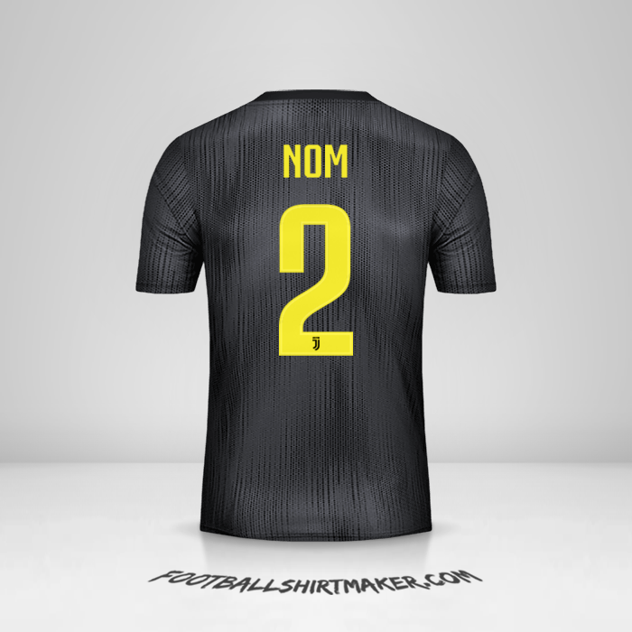 Maillot Juventus FC Cup 2018/19 Troisième -  nom - 2