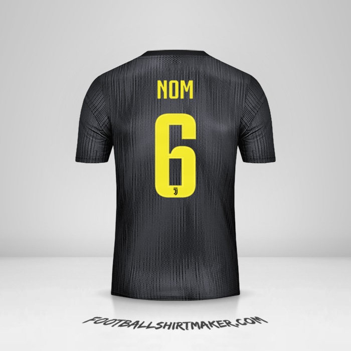 Maillot Juventus FC Cup 2018/19 Troisième -  nom - 6