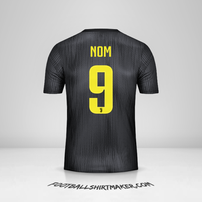 Maillot Juventus FC Cup 2018/19 Troisième -  nom - 9