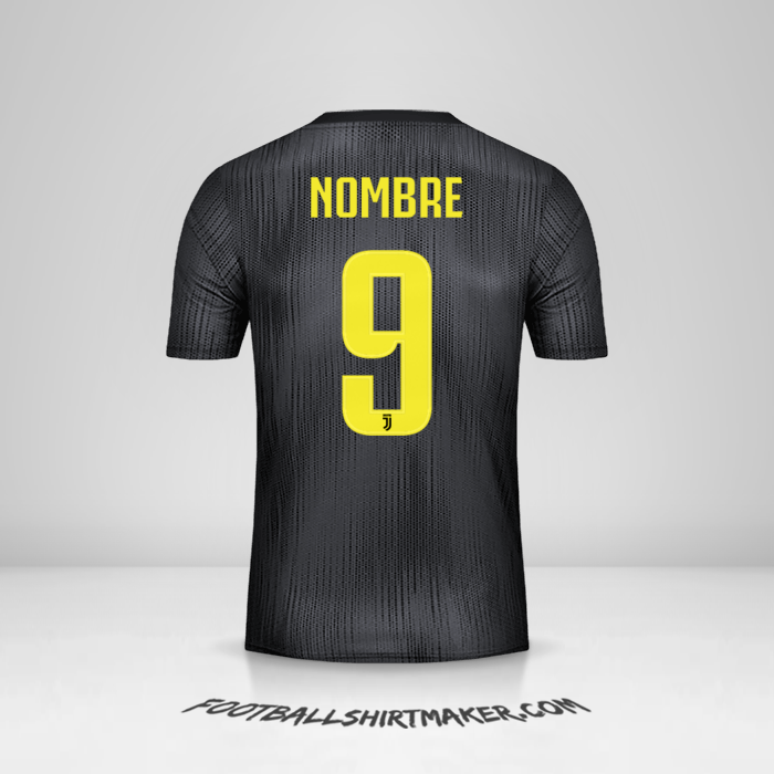 Camiseta Juventus FC Cup 2018/19 Tercera -  nombre - 9