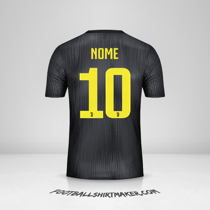 Maglia Juventus FC Cup 2018/19 Terza -  nome - 10