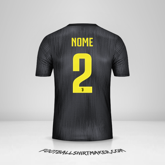 Maglia Juventus FC Cup 2018/19 Terza -  nome - 2