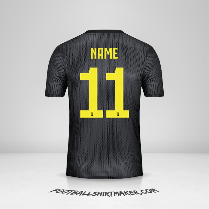 Trikot Juventus FC Cup 2018/19 Dritte -  name - 11
