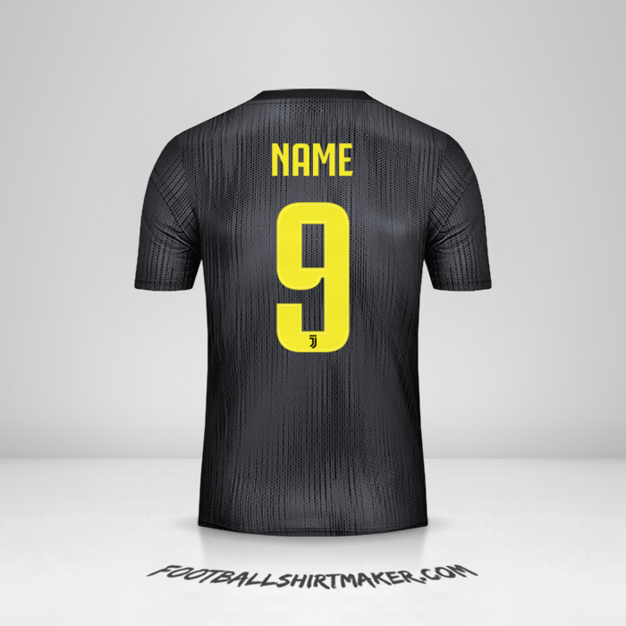 Shirt Juventus FC Cup 2018/19 Third -  name - 9