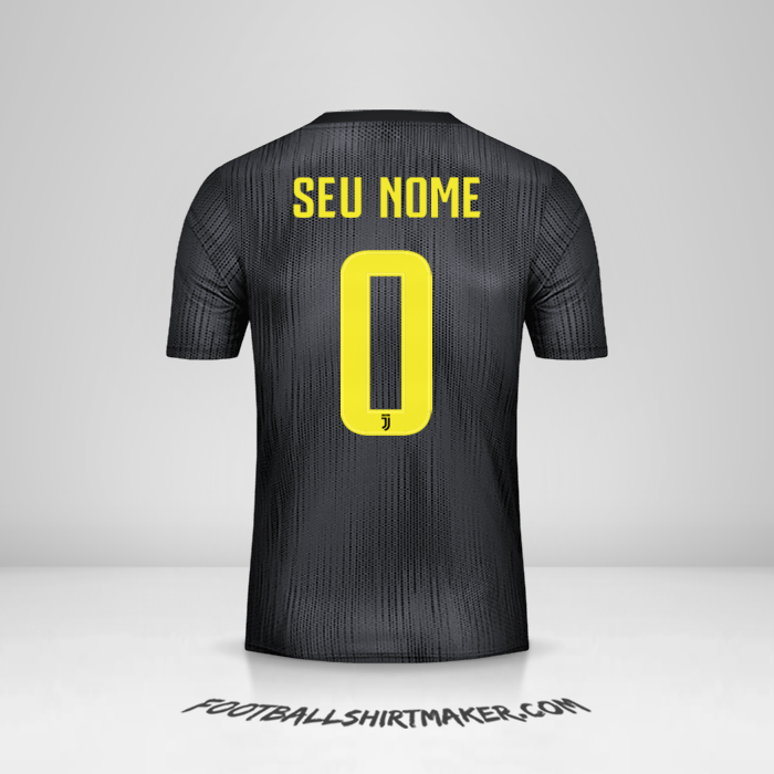 Camisa Juventus FC Cup 2018/19 III -  seu nome - 0