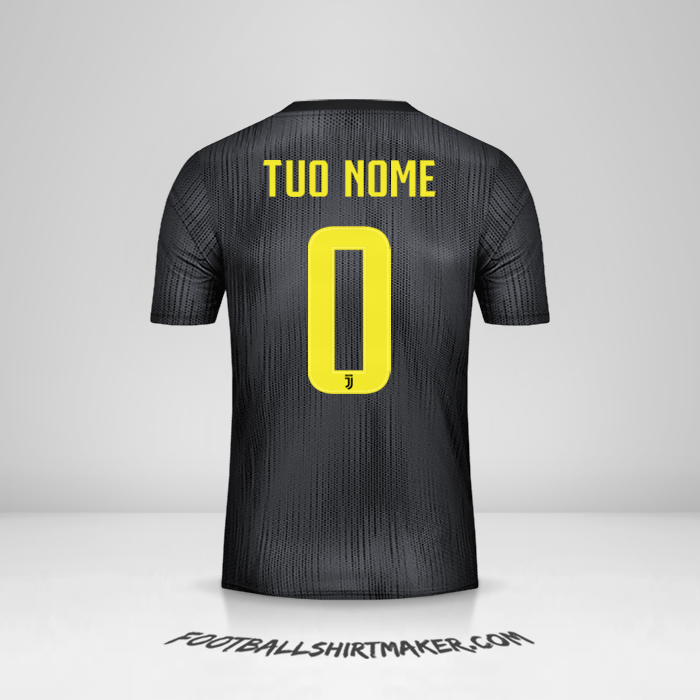 Maglia Juventus FC Cup 2018/19 III -  tuo nome - 0