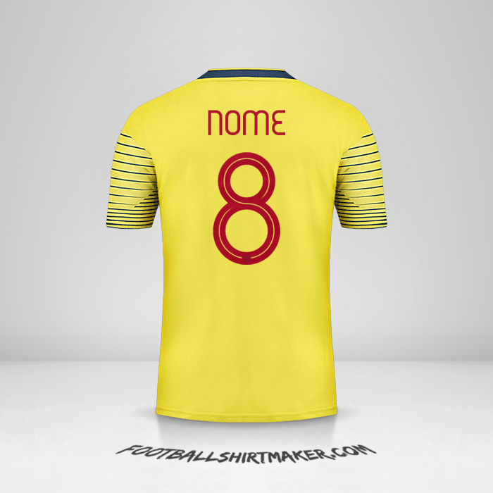 Maglia Colombia 2019/20 -  nome - 8