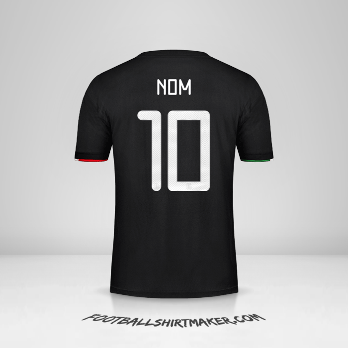 Maillot Mexique 2019 -  nom - 10